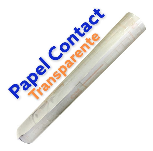 Rollo Papel Contact Transparente 20 Mts Curex Decocel